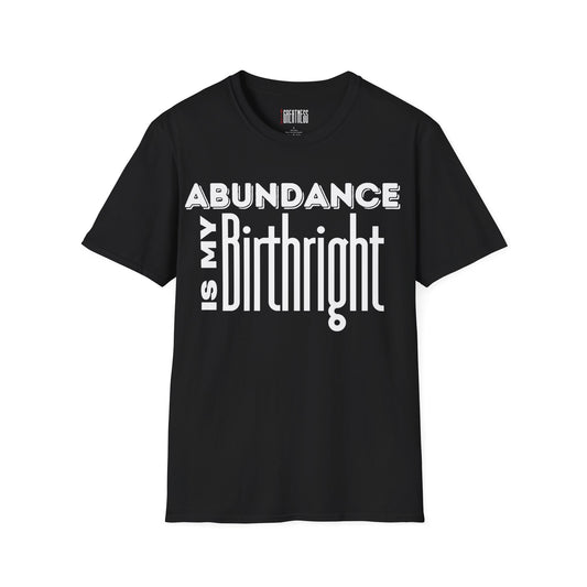 "Abundance Is My Birthright" Tee